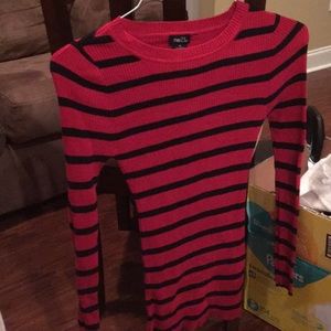 Red and black stripe